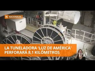 Скачать видео: Dos tuneladoras son ensambladas en el sur de Quito