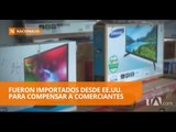 Televisores libres de aranceles llegan a Tulcán - Teleamazonas
