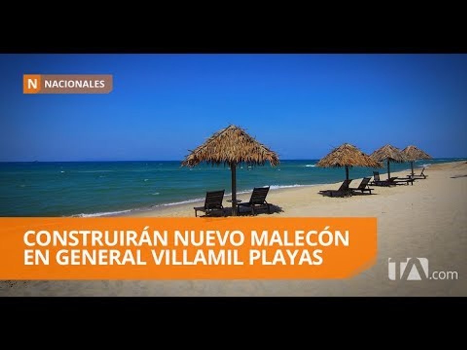 Alianza para construcción de malecón de Playas - Teleamazonas