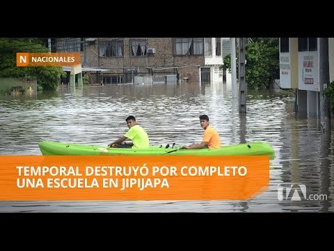 Manabí: 11 planteles educativos no podrán iniciar clases - Teleamazonas