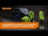 Quito soportó una de las lluvias más fuertes de la temporada - Teleamazonas