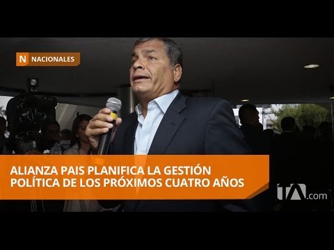 El buró de Alianza PAIS se reúne en Puembo