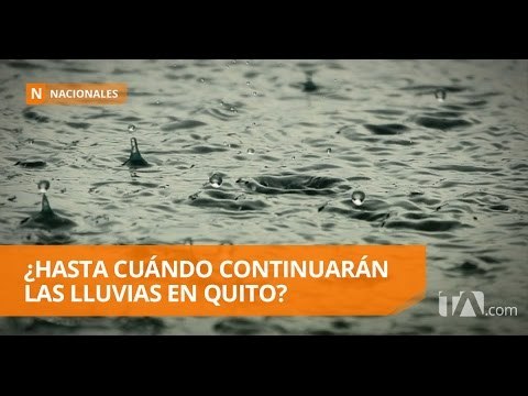 Las lluvias continuarán hasta mediados de mayo, según el Inamhi