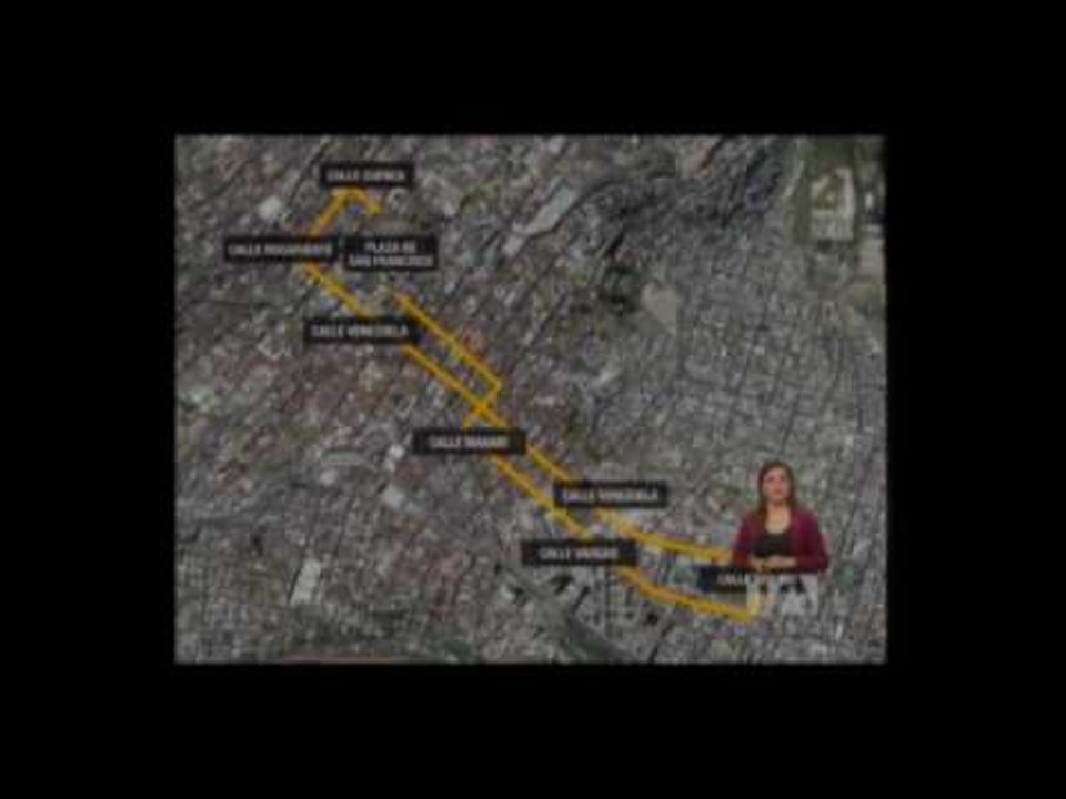 Cambio de vías del recorrido de la procesión de Jesús del Gran Poder