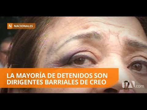 Uno de los detenidos en la marcha del Uno de Mayo tiene prisión preventiva - Teleamazonas