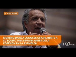El presidente electo Lenín Moreno va dando forma a su gabinete ministerial