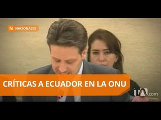 Скачать видео: 26 países observaron al Ecuador durante una sesión de la ONU - Teleamazonas