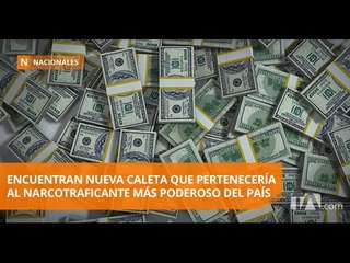 Autoridades hallaron más dinero que pertenecería a alias Gerald