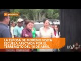 Esposa de Lenín Moreno inauguró año lectivo - Teleamazonas