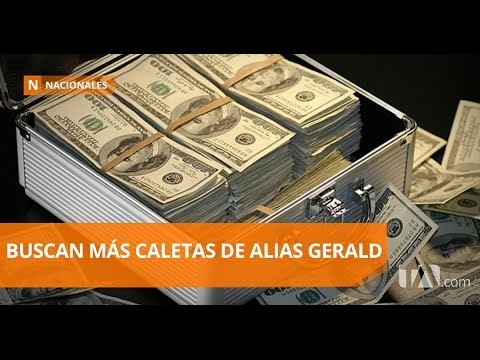 Policía busca otras caletas en donde alias 'Gerald' guardaría más dinero - Teleamazonas