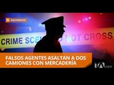 Supuestos policías roban mercadería valorada en 50 mil dólares - Teleamazonas