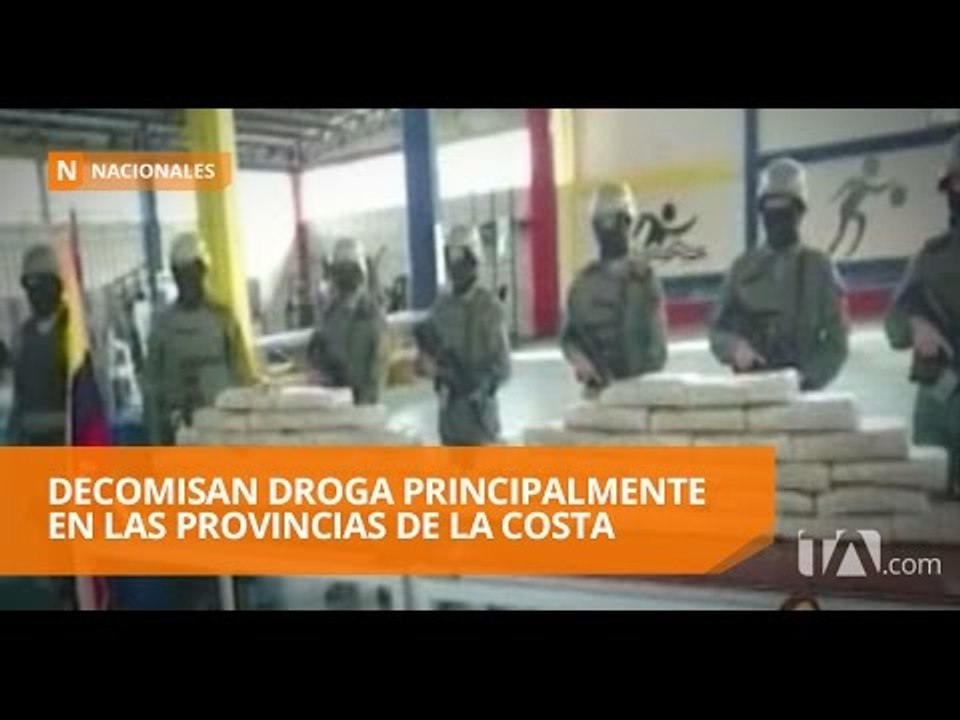 4.5 toneladas de cocaína y una de marihuana decomisadas en cinco días - Teleamazonas