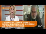 Entrevista a Luis Verdesoto, integrante de la plataforma por la democracia y derechos humanos