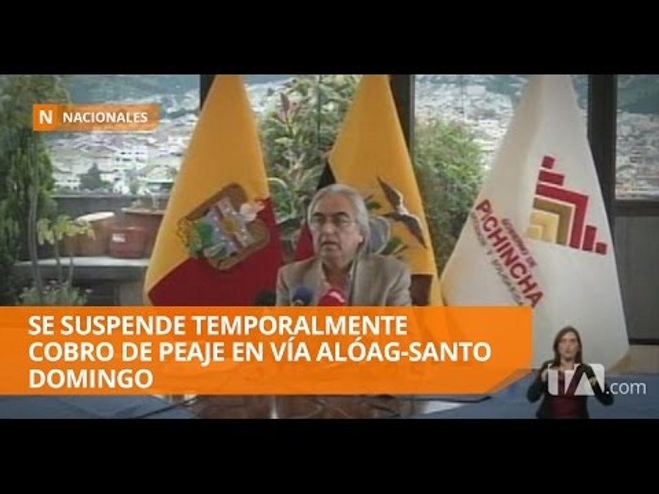 Se suspende temporalmente cobro de peaje en vía...
