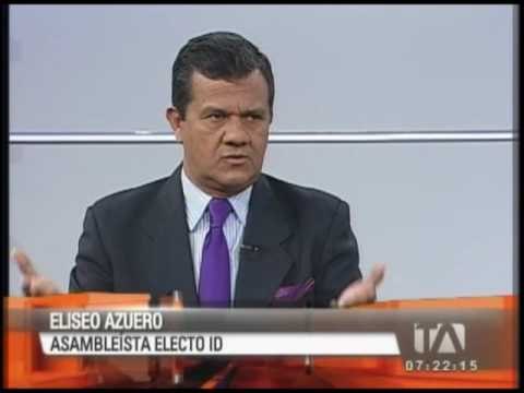 Entrevista a Eliseo Azuero, asambleísta electo de ID