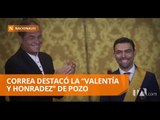 Correa condecoró al Presidente del Consejo Nacional Electoral - Teleamazonas