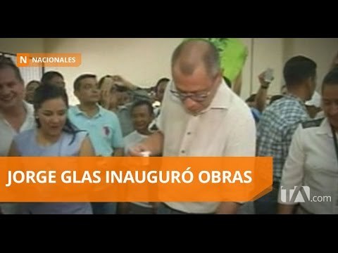 Jorge Glas inauguró la subestación Eléctrica Chorrillo - Teleamazonas
