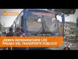 Concejo Metropolitano analiza posible alza de pasajes