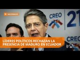 Nebot y Lasso rechazan la presencia de Maduro en Ecuador - Teleamazonas