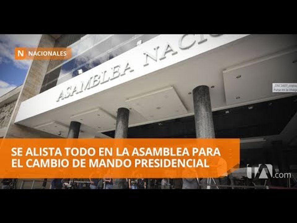 En minutos inicia el cambio de mando presidencial en la Asamblea Nacional
