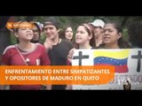 Grupos a favor y en contra de Maduro se enfrentaron  - Teleamazonas