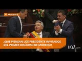 Reacciones tras el primer discurso del presidente Moreno