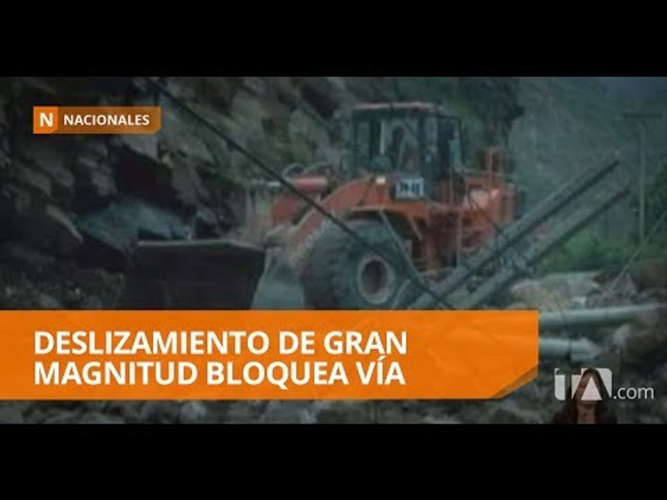 Cantones orientales del Azuay están afectados por deslave - Teleamazonas