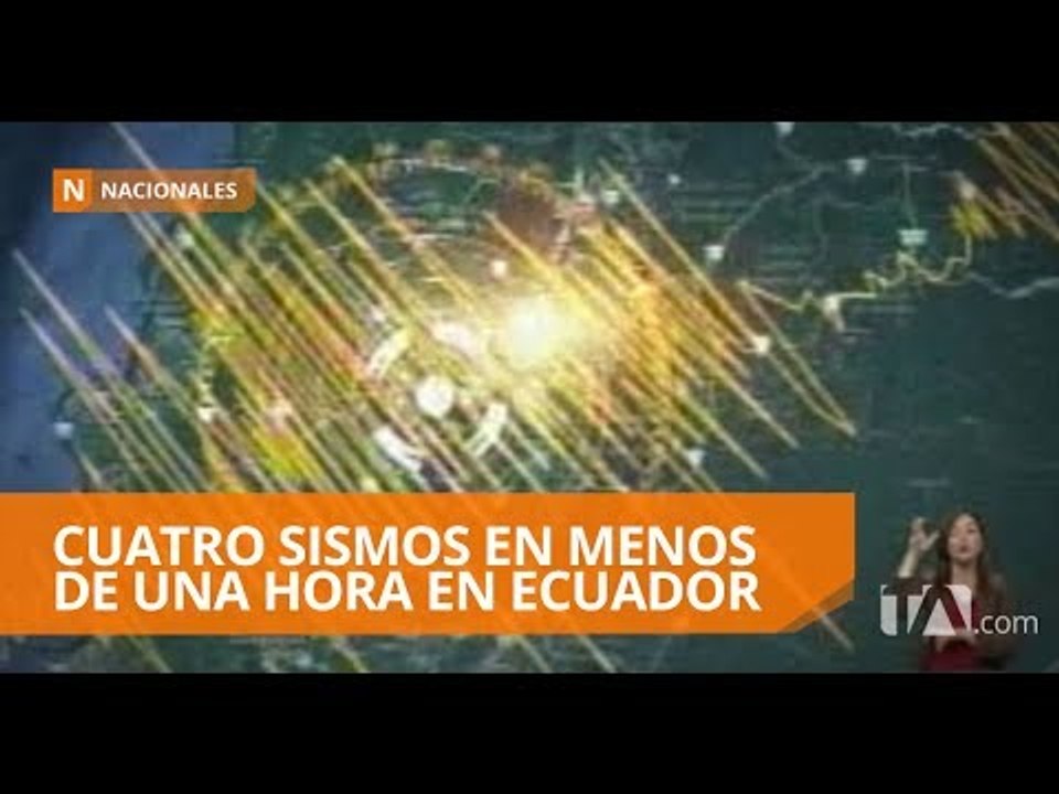 Sismos no están relacionados con estación seca - Teleamazonas