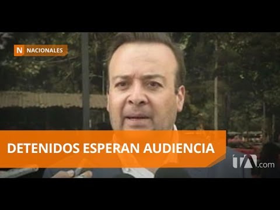 Detenidos esperan en la Unidad de Flagrancia a espera de audiencia - Teleamazonas