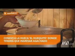Conozca la hueca 'El huequito' donde tendrá que ingresar agachado