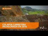 El invierno afecta carreteras de El Oro - Teleamazonas