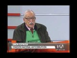 Entrevista a Simón Espinoza, Comisión Anticorrupción