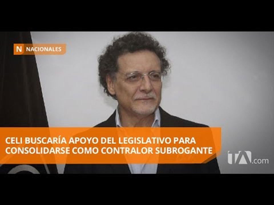 Pablo Celi ya ejerce como Contralor Subrogante - Teleamazonas