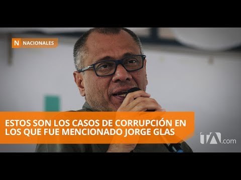 Jorge Glas ha sido mencionado en otros casos de corrupción - Teleamazonas