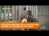 El edificio de la Contraloría en Guayaquil está bajo resguardo policial - Teleamazonas