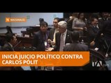 Inicia proceso de enjuiciamiento político contra Carlos Pólit - Teleamazonas