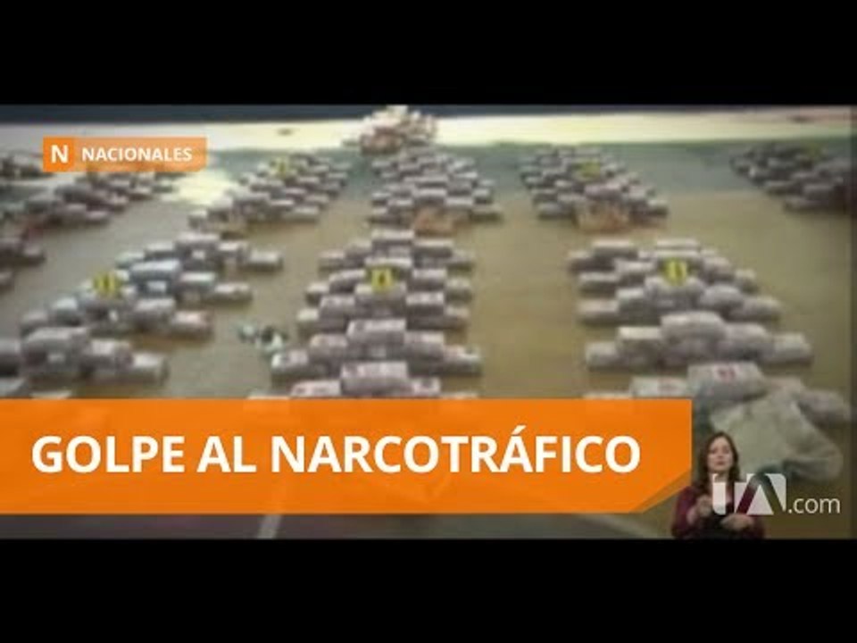 Decomisan cerca de media tonelada de droga en el Tena - Teleamazonas