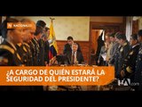 El presidente Lenín Moreno se reúne con las cúpulas militar y policial
