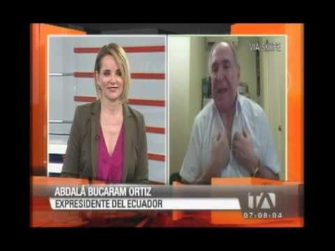 Entrevista a Abdalá Bucaram Ortiz acerca de su retorno