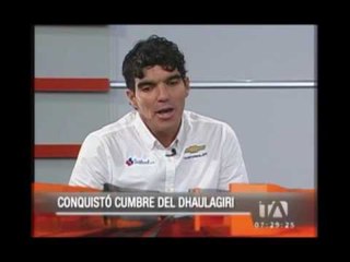 Entrevista a Santiago Quintero, montañista ecuatoriano