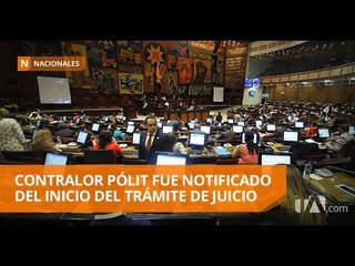 Télécharger la video: Comisión notificó a Pólit el inicio del trámite de juicio político - Teleamazonas