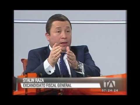 Entrevista a Stalin Raza, excandidato a Fiscal General de la Nación