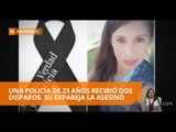 Policía asesinó a su expareja con dos disparos y luego se suicidó