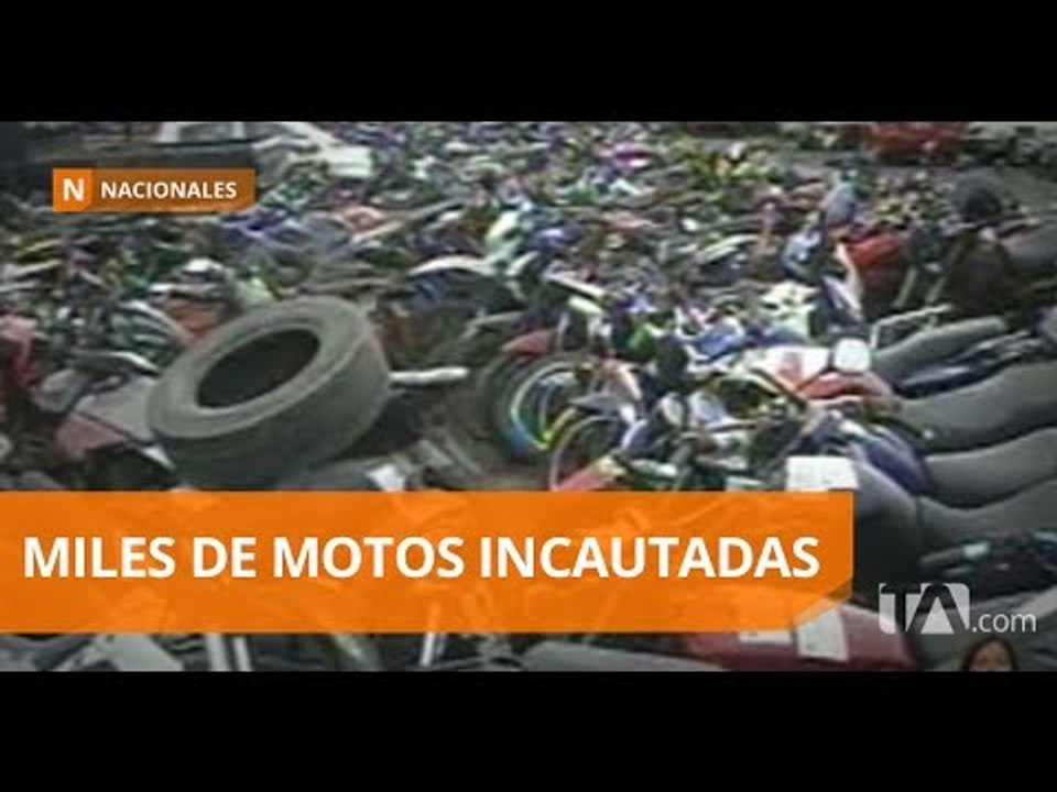 11 mil motos incautadas en los operativos en los últimos meses -Teleamazonas