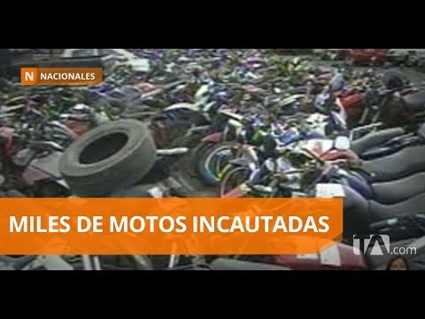 11 mil motos incautadas en los operativos en los últimos meses -Teleamazonas