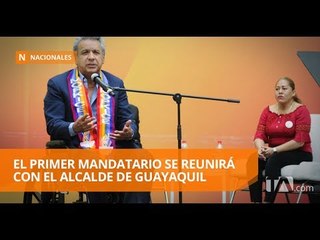 Un diálogo sincero y frontal es la propuesta del presidente Moreno