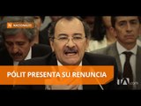 Carlos Pólit renuncia a la Contraloría - Teleamazonas