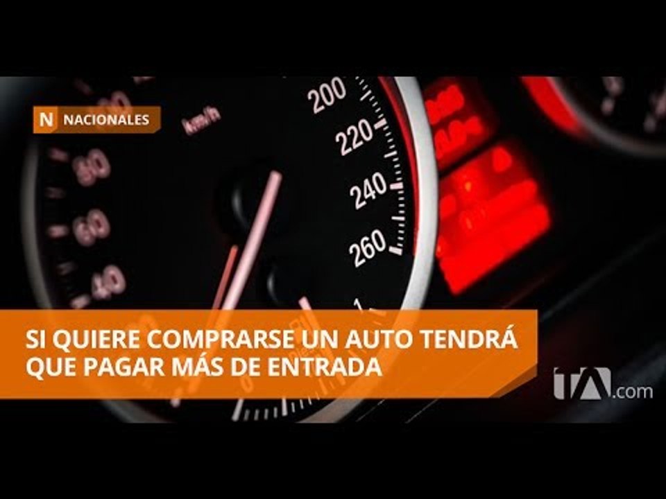 Aumenta el valor de la entrada para la compra de autos - Teleamazonas