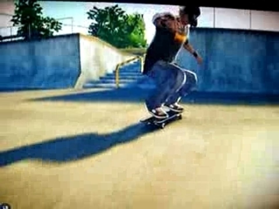 EA Skate neila 360 hippie flip (PS3 primary school)