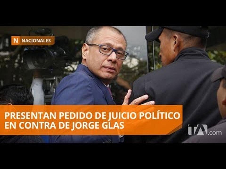 Firmas respaldan el juicio político al vicepresidente Jorge Glas - Teleamazonas